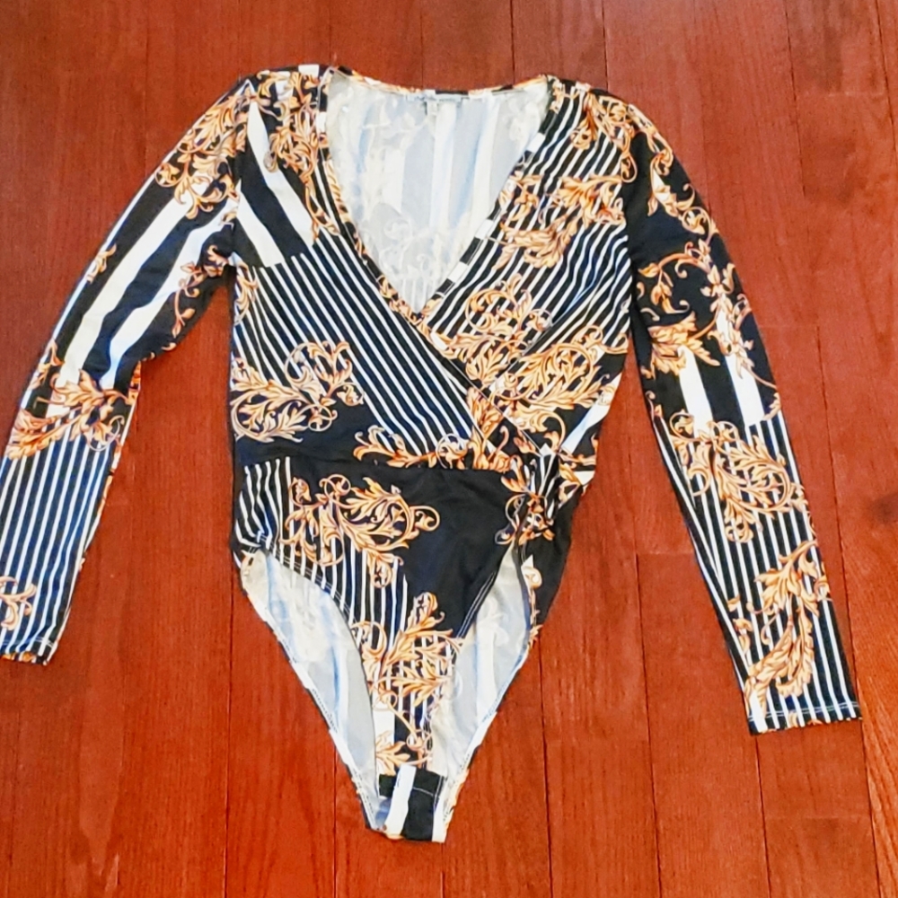 Printed bodysuit